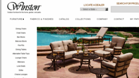 What Winstonfurniture.com website looked like in 2016 (8 years ago)