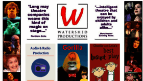 What Watershedtheatre.com website looked like in 2016 (8 years ago)