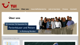 What Wolters-reisen.de website looked like in 2016 (10 years ago)