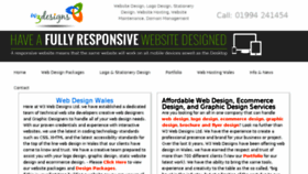 What W3designs.co.uk website looked like in 2016 (7 years ago)