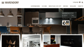 What Warendorf.eu website looked like in 2016 (9 years ago)