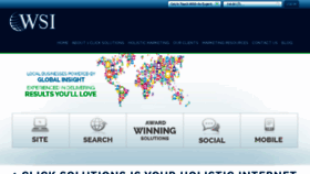 What Wsi1clicksolutions.com website looked like in 2016 (8 years ago)