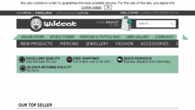 What Wildcat.co.uk website looked like in 2016 (8 years ago)