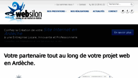 What Websilon.net website looked like in 2016 (8 years ago)