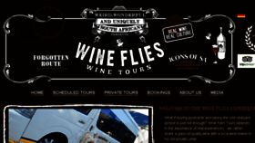 What Wineflies.co.za website looked like in 2016 (8 years ago)