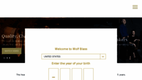 What Wolfblass.com website looked like in 2016 (7 years ago)
