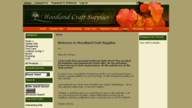 What Woodlandcraftsupplies.co.uk website looked like in 2016 (8 years ago)