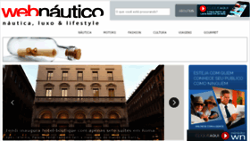 What Webnautico.com.br website looked like in 2016 (9 years ago)