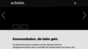 What Webservice.de website looked like in 2016 (8 years ago)