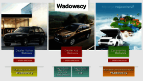 What Wadowscy.pl website looked like in 2016 (7 years ago)