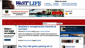 What Westlifenews.com website looked like in 2016 (8 years ago)