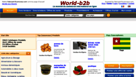 What World-b2b.net website looked like in 2016 (8 years ago)