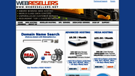 What Webresellers.net website looked like in 2016 (7 years ago)