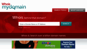 What Whoismydomain.com website looked like in 2016 (8 years ago)