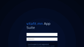 What Webmail.vitafit.mn website looked like in 2016 (8 years ago)