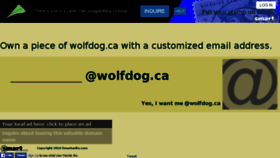 What Wolfdog.ca website looked like in 2016 (8 years ago)