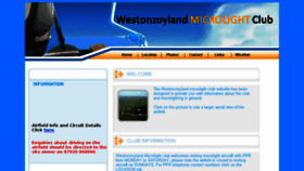 What Westonzoylandflyingclub.co.uk website looked like in 2016 (8 years ago)