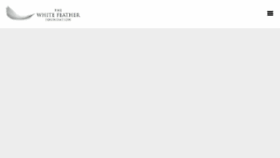 What Whitefeatherfoundation.com website looked like in 2016 (9 years ago)