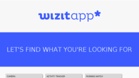 What Wizitapp.com website looked like in 2016 (8 years ago)