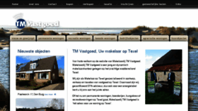 What Woningoptexel.nl website looked like in 2016 (7 years ago)