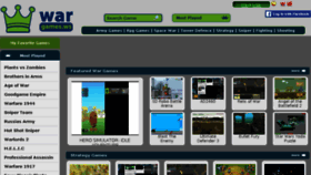 What War-games.ws website looked like in 2016 (9 years ago)