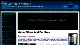 What Waterfixercompany.com website looked like in 2016 (7 years ago)