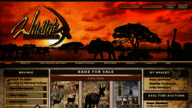 What Wildlifeauctions.co.za website looked like in 2016 (7 years ago)