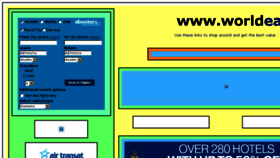 What Worldeasy.com website looked like in 2016 (7 years ago)