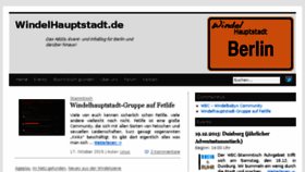 What Windelhauptstadt.de website looked like in 2016 (8 years ago)
