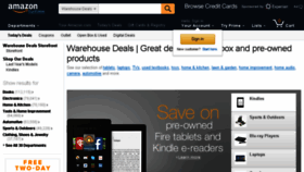 What Warehousedeals.com website looked like in 2016 (7 years ago)