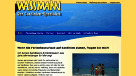 What Wassmann.de website looked like in 2016 (7 years ago)