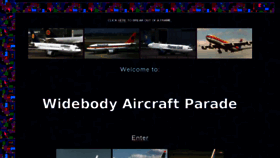 What Widebodyaircraft.nl website looked like in 2016 (7 years ago)