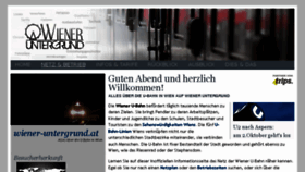 What Wiener-untergrund.at website looked like in 2016 (7 years ago)