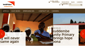 What Wvafrica.org website looked like in 2016 (7 years ago)