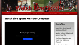 What Watchlivesports.me website looked like in 2016 (7 years ago)