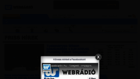 What Webradio.hu website looked like in 2016 (7 years ago)