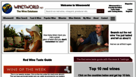 What Winesworld.com website looked like in 2016 (7 years ago)