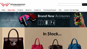 What Wholesalermart.com website looked like in 2016 (7 years ago)