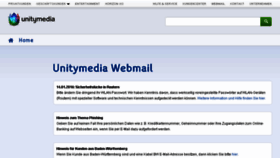 What Webmail.ish.de website looked like in 2016 (7 years ago)