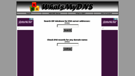 What Whatsmydns.com website looked like in 2016 (7 years ago)