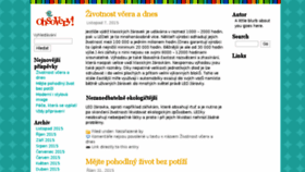 What Wellnesicko.cz website looked like in 2016 (7 years ago)