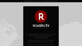 What Wuaki.tv website looked like in 2016 (7 years ago)
