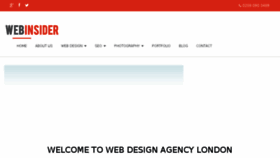 What Webdesignagency-london.co.uk website looked like in 2016 (7 years ago)
