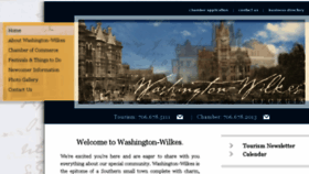 What Washingtonwilkes.org website looked like in 2016 (7 years ago)