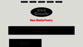 What Wordcircuits.com website looked like in 2016 (7 years ago)