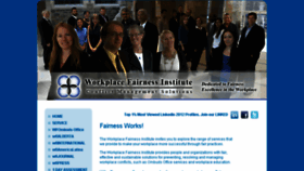 What Workplacefairness.ca website looked like in 2016 (7 years ago)