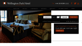 What Wellingtonparkhotel.com website looked like in 2016 (7 years ago)