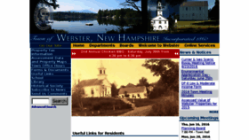 What Webster-nh.gov website looked like in 2016 (7 years ago)