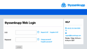 What We-net.thyssenkrupp.com website looked like in 2016 (7 years ago)