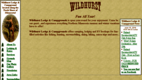 What Wildhurstlodge.com website looked like in 2016 (7 years ago)